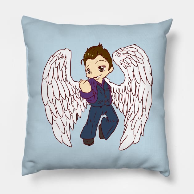 Lucifer of LA Pillow by kelsmister