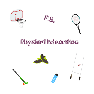 Physical Education Sticker Pack T-Shirt