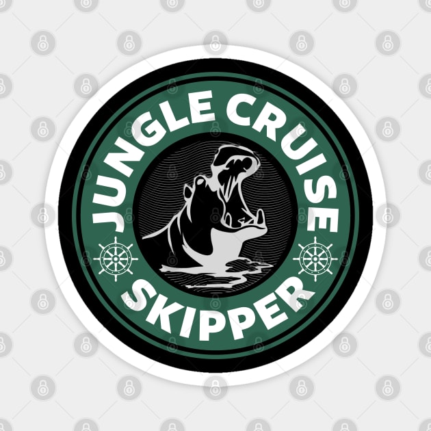 Jungle Cruise Baristas Magnet by The Skipper Store
