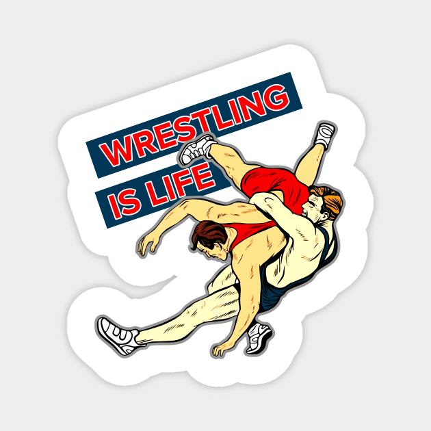 Wrestling Magnet by Sport Siberia