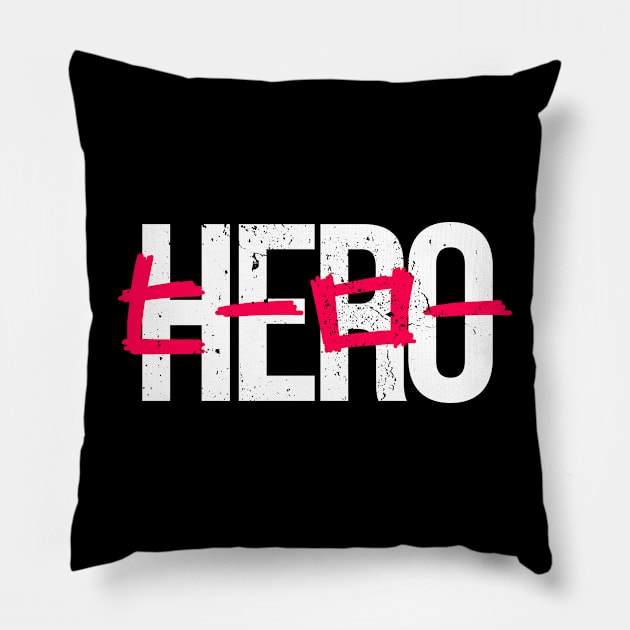 HERO Kanji Pillow by GusDynamite