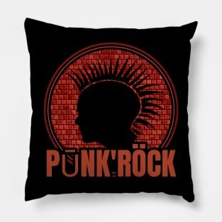 Punk rock circle Pillow