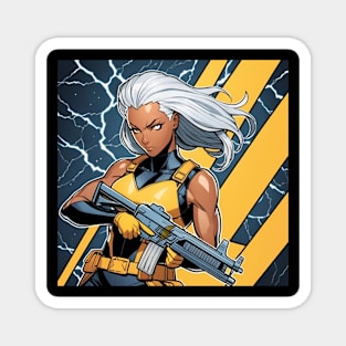 Lighting Queen Warrior 2024 Magnet