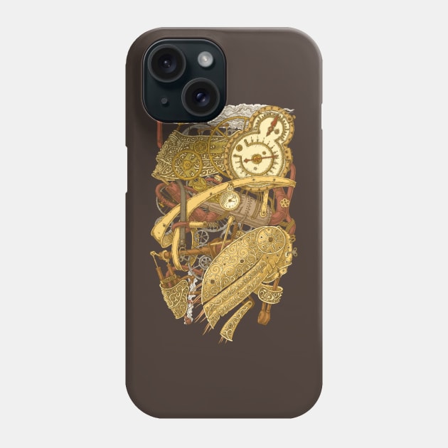 Mechanica Natura Phone Case by deepfuze