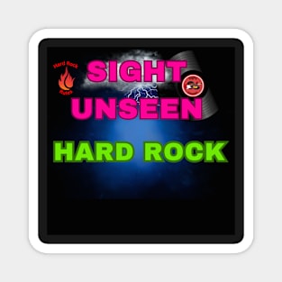 Sight Unseen Hard Rock Band Magnet