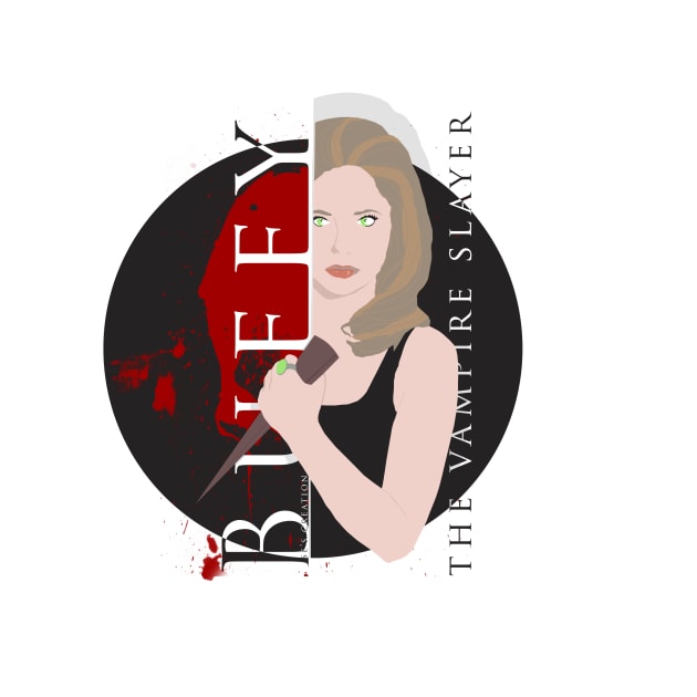 Buffy The Vampire Slayer by rosescreation