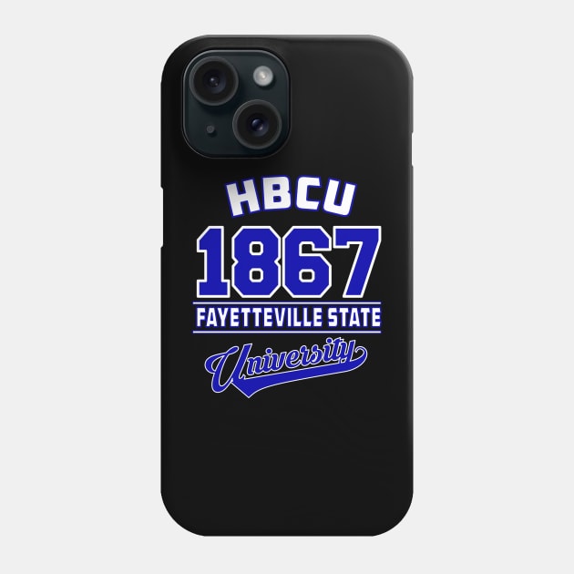 Fayetteville State 1867 University Apparel Phone Case by HBCU Classic Apparel Co