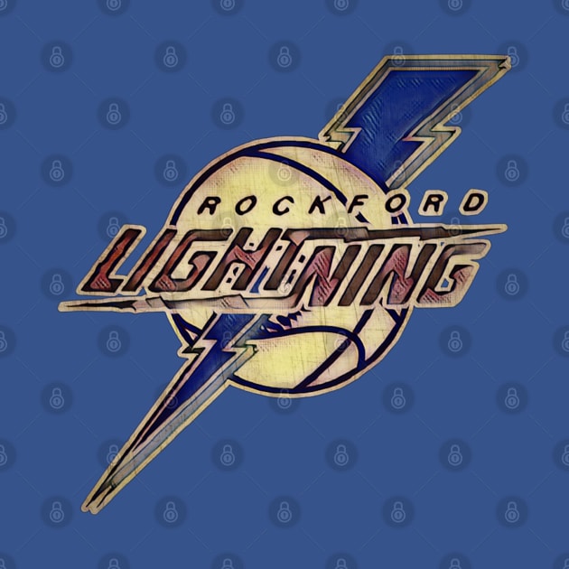 Rockford Lightning Basketball by Kitta’s Shop