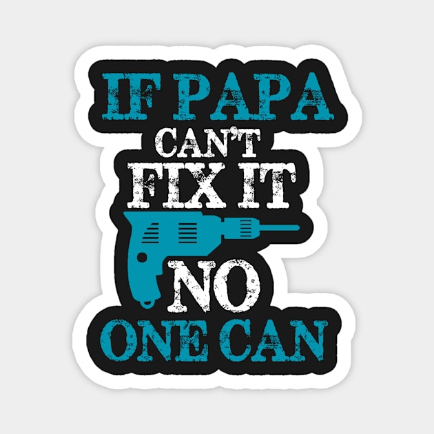 Fixing Father Quote Magnet by D3monic