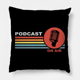 Podcast on air Pillow