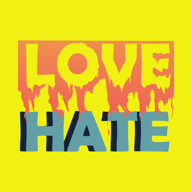 Love vs Hate by AshArt