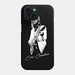 Eric Clapton //// Retro Fan Art Design Phone Case