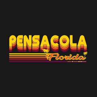 Pensacola In The Florida Summer Design T-Shirt