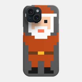 8-Bit Santa Retro Video Game Inspired Phone Case