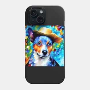 Heeler in a Hat Phone Case