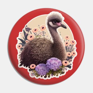 Ostrich Pin