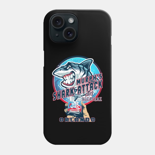 Murph's Shark Attack Universal Chez Alcatraz Orlando Florida Phone Case by Joaddo