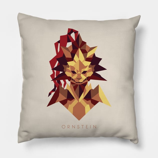 Dragonslayer Ornstein Pillow by nahamut