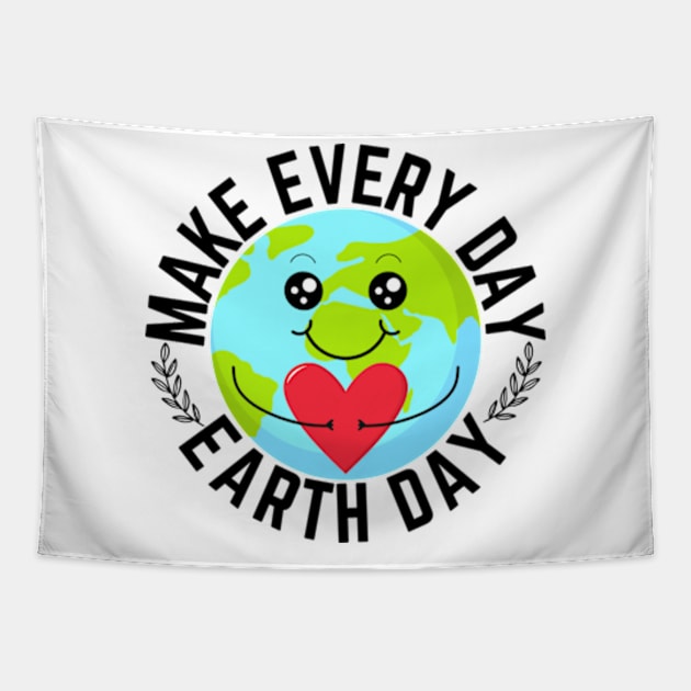 Make Every Day Earth Day Tapestry by madara art1