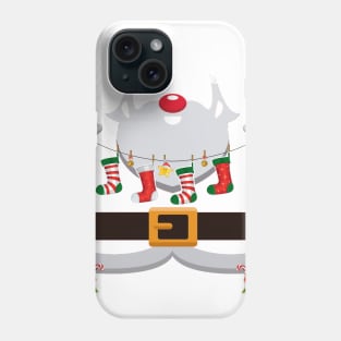 Paralegal Claus Santa Christmas Costume Pajama Phone Case