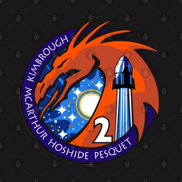 NASA SpaceX Crew-2 Astronaut Mission Patch by jutulen