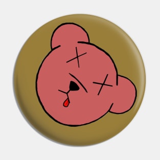 Deady Bear Logo Pin