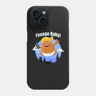 Trump Baby Blimp Yuuuge UK State Visit 2019 Phone Case