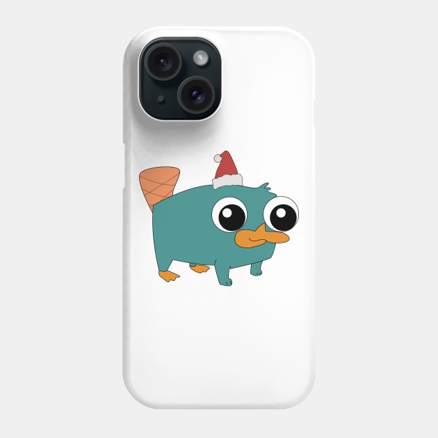 Christmas Baby Perry the Platypus Phone Case by Beca's Sticker and More