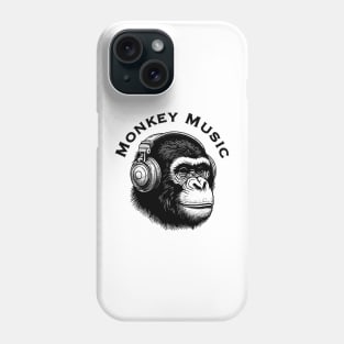 Monkey music Phone Case