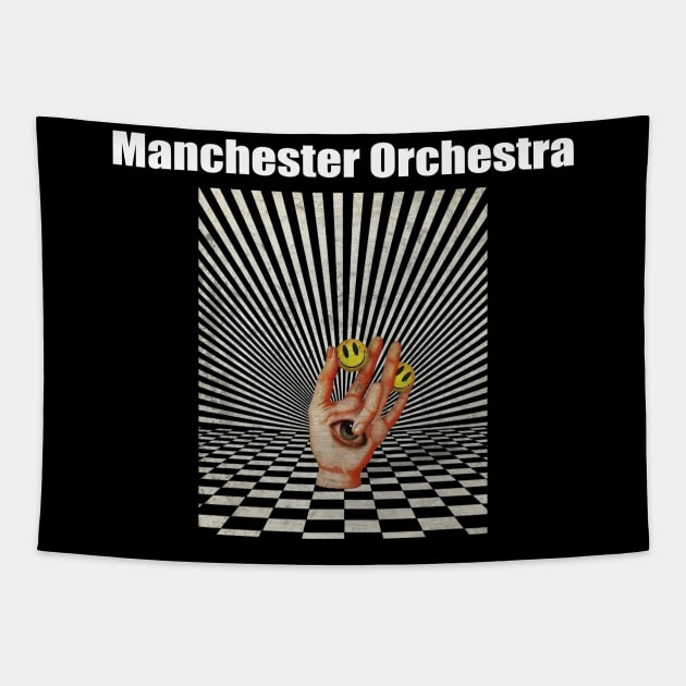 Illuminati Hand Of Manchester Orchestra Tapestry by Beban Idup