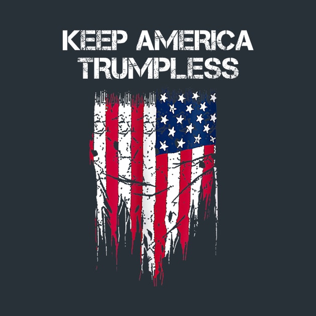 KEEP AMERICA TRUMPLESS by WILLER