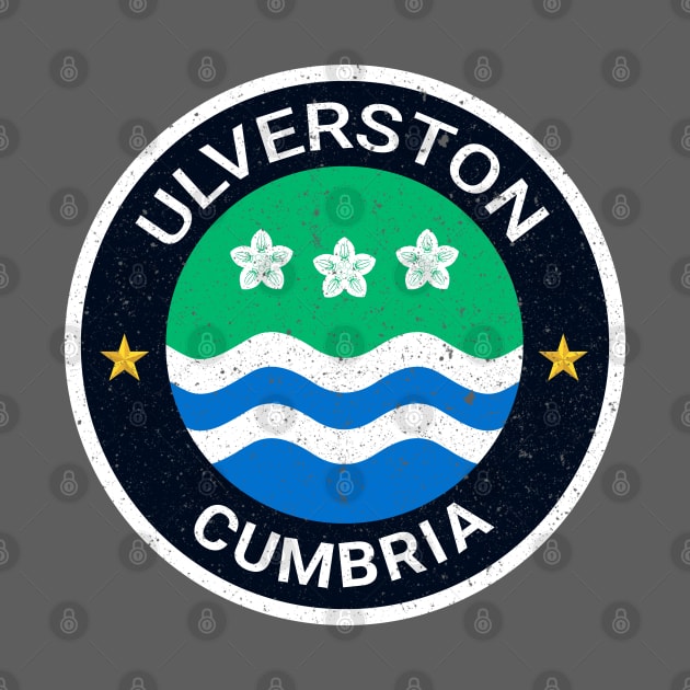 Ulverston - Cumbria Flag by CumbriaGuru