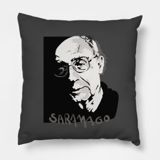 Portrait of Saramago. Pillow
