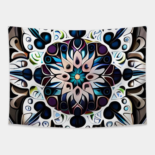 Flower pattern #0001 Tapestry by merchonly4you