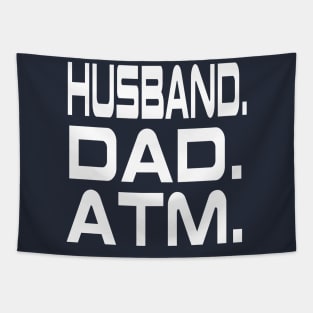 Husband Dad Atm Fathers Day Tapestry