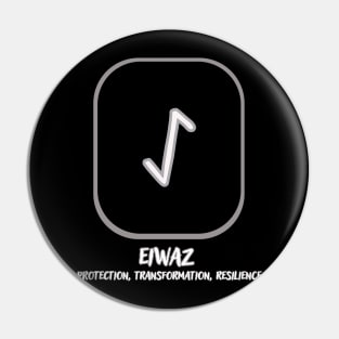 The Nordic rune Ehwaz Pin