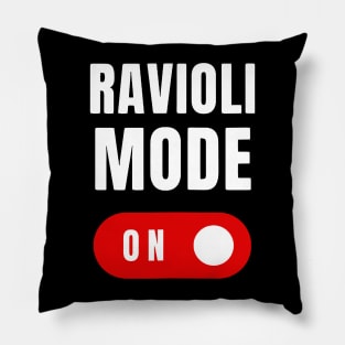 Ravioli Mode Funny Food Lover Italian Pillow