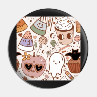 Spooky Cute Trick Or Treat Pin