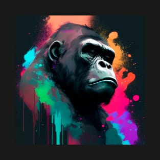 Psychadelic Gorilla 4 T-Shirt