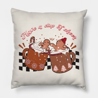 Have a Cup of Cheer Pillow