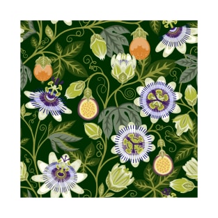 Passiflora | Green T-Shirt