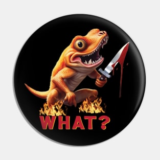 Funny Dinosaur Pin