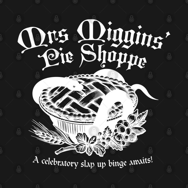 Mrs Miggins' Pie Shoppe - white by DAFTFISH