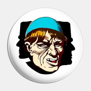 A mocking guy Pin