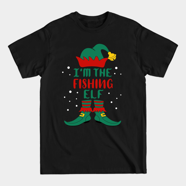 Discover I'm The Fishing Elf Family Christmas Group Matching - Family Christmas Group Matching - T-Shirt