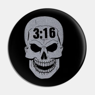 Stone Cold Steve Austin 316 Texas Skull Pin