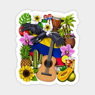 Colombia Pride Magnet