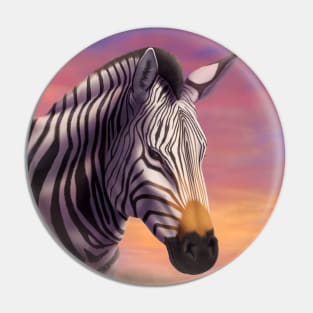 Hartmann's Mountain Zebra Pin