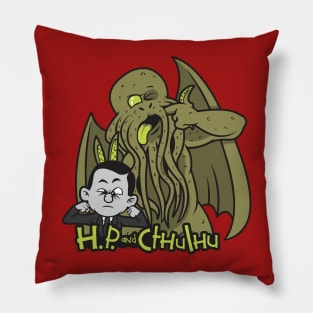 HP and Cthulhu Pillow