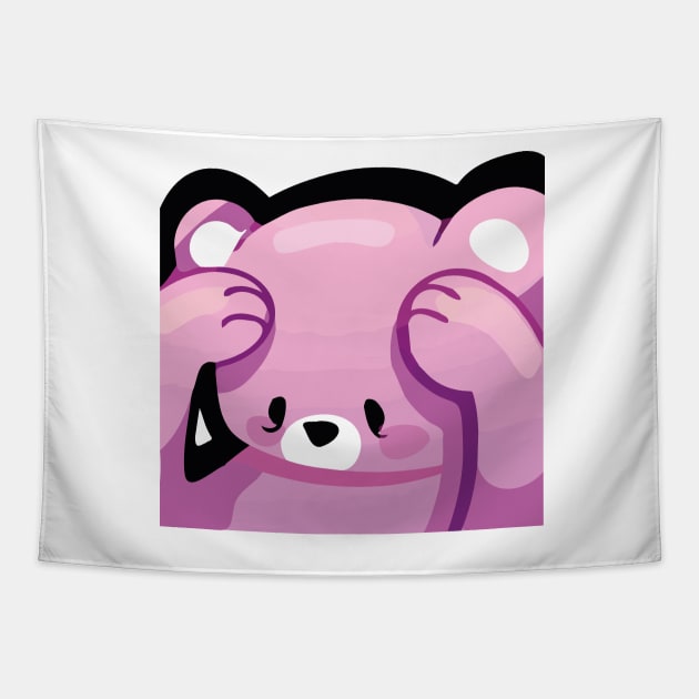 MayoNo cute bear emoji - pixieguts Tapestry by georgiagoddard